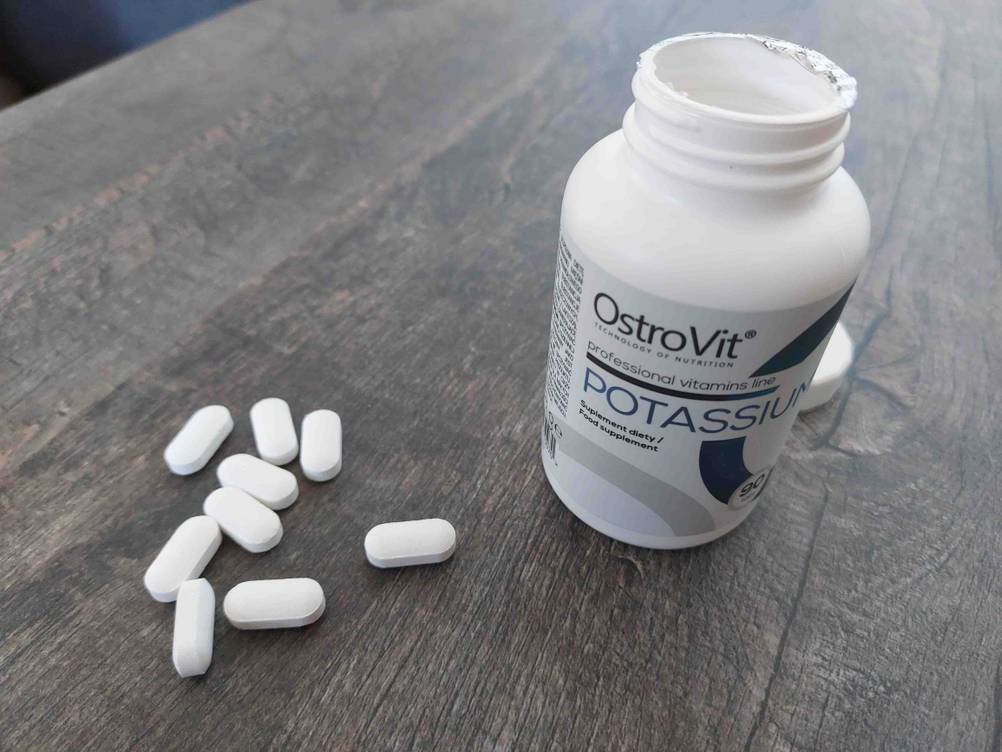 eine Dose Kaliumpillen