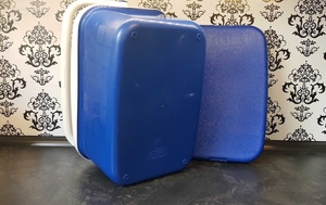 Kühlbox-Ansicht von unten.