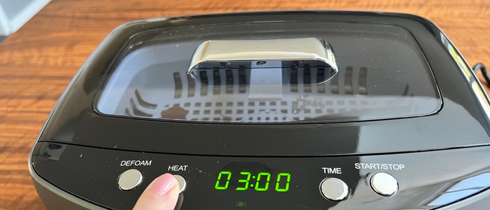 Reinigungszeit einstellen beim Kecoolke-SU-787B