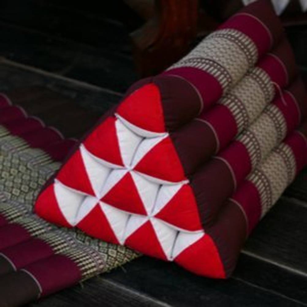 buntes keilkissen