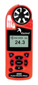 Der Kestrel Windmesser 4000.