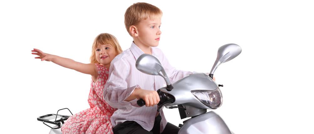 Kinder-Motorradhelm Test