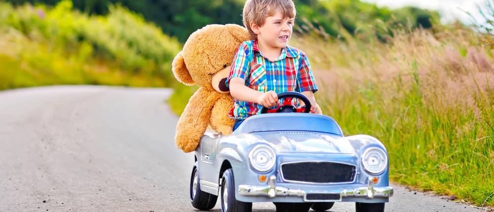 Kinderfahrzeuge-Test