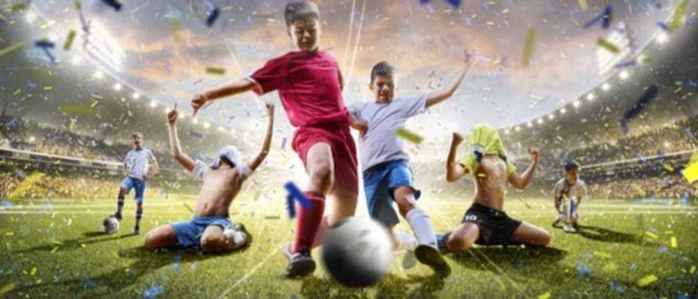 Fußballmannschaft Kinder