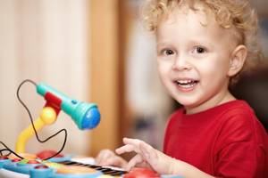 Kinderkeyboards Mikrofon