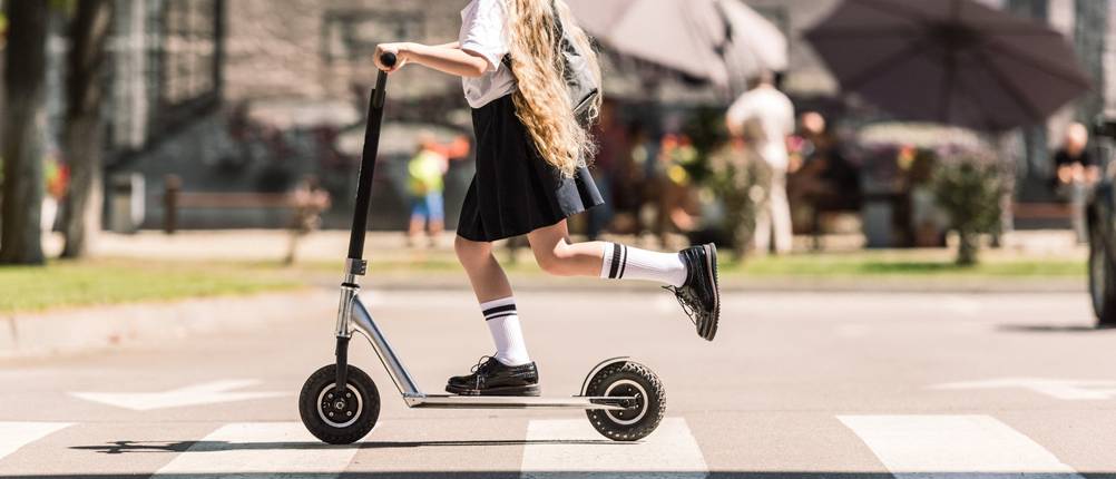 Kinderroller mit Luftreifen Test