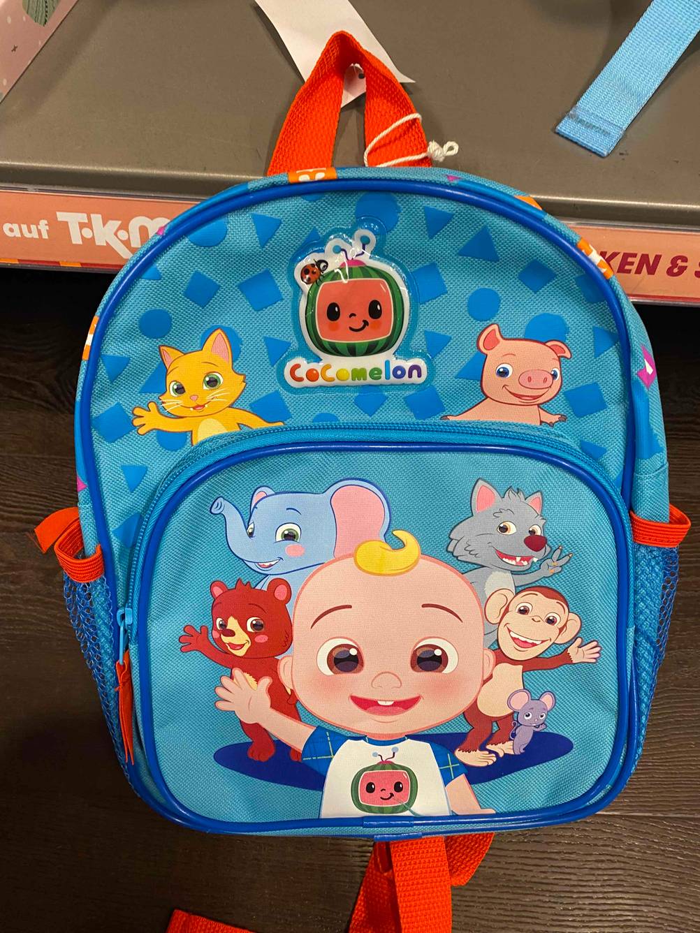Ein bunter Kinderrucksack