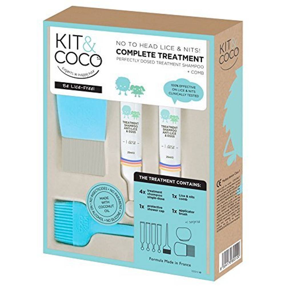 kit+coco Behandlungs-Set gegen Kopfläuse und Nissen