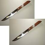 Kiwi-Messer im Test: zwei Kiwi-Messer mit Holzgriff