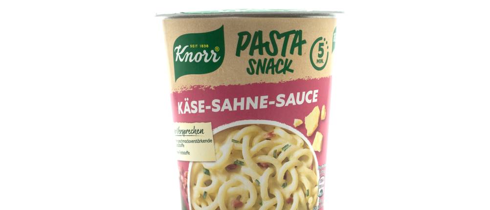 Knorr Pasta Snack Test