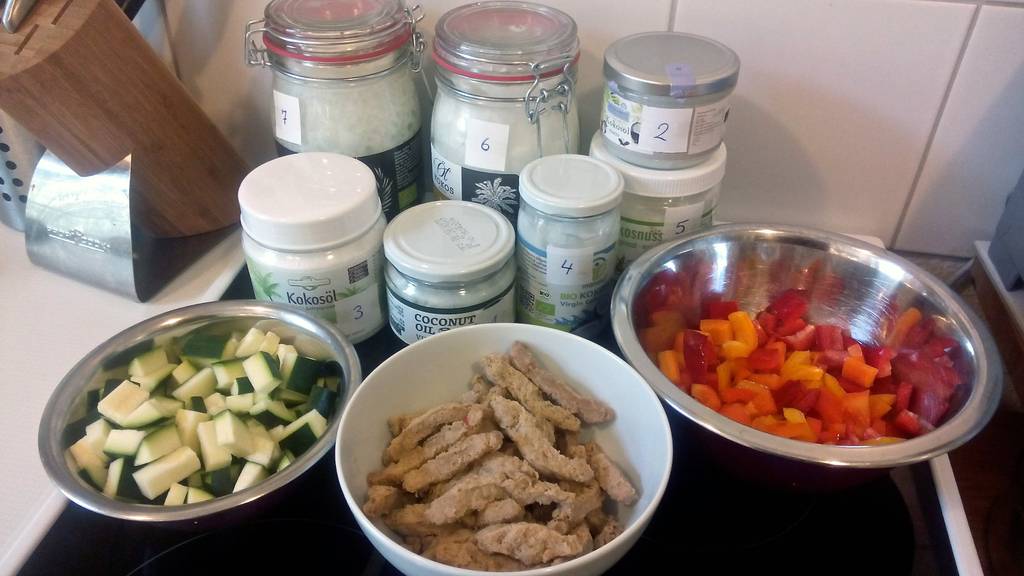 Kokosöl Geschmackstest braten
