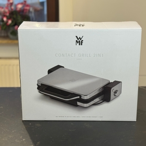 Verpackung des getesteten Kontaktgrills von WMF.
