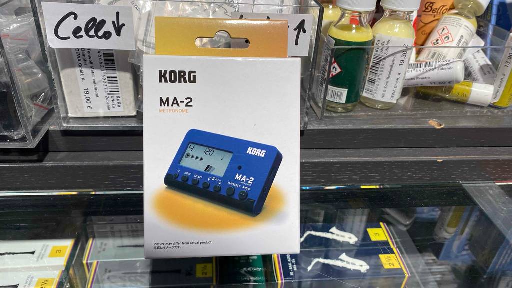 Metronom im Test: Gerät in der Verpackung.