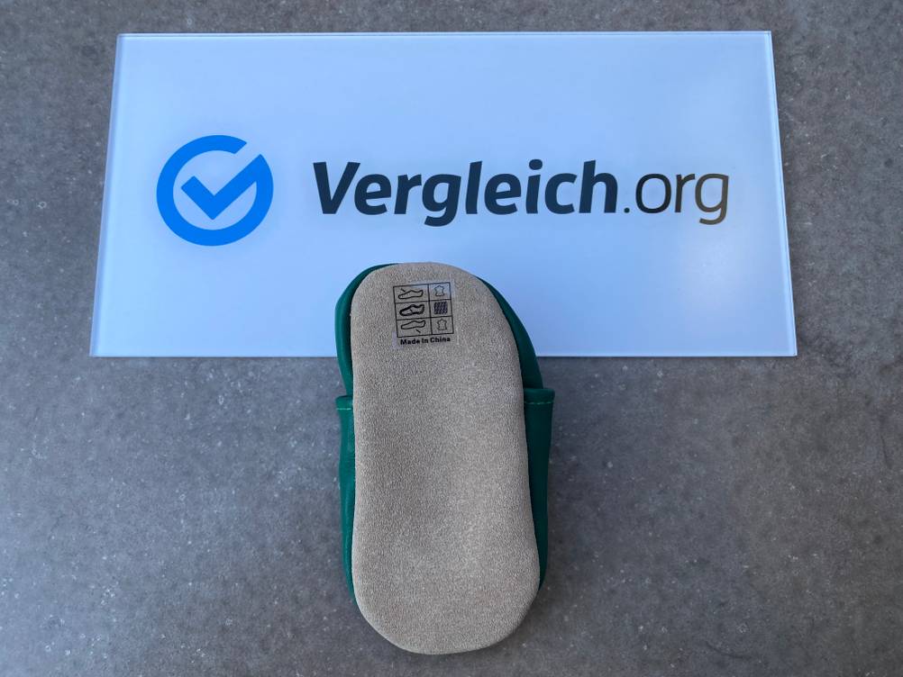 Im direkten Vergleich konnten die Primark-Krabbelschuhe ein angemessenes Ergebnis erzielen danke der rutschfesten Sohle.
