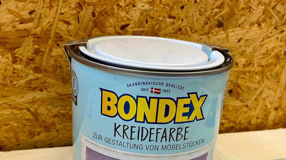 Kreidefarbe im Test: Nahaufnahme des Verschlussdeckels.