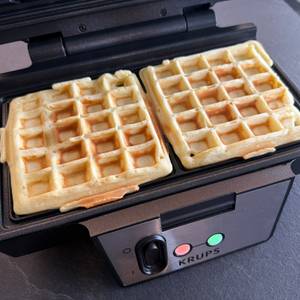 Fertige Waffeln im Krups FDK 251
