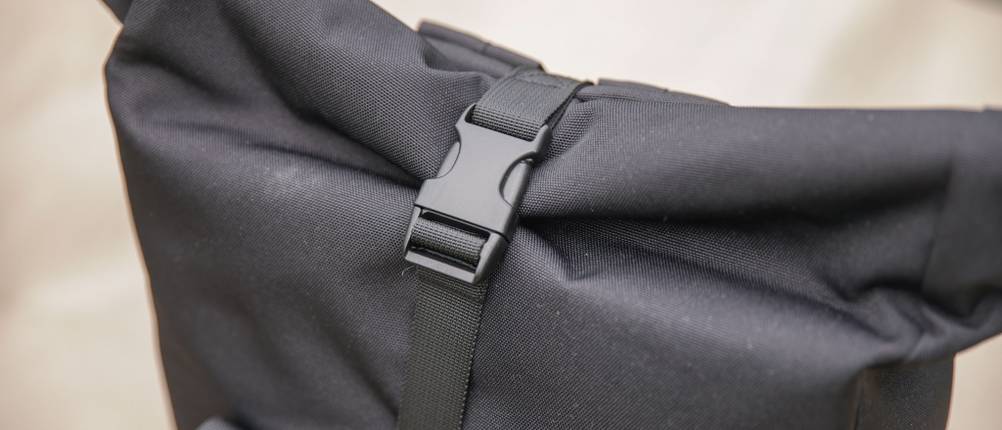 Kühlrucksack-Test: Verschluss eines Kühlrucksacks.