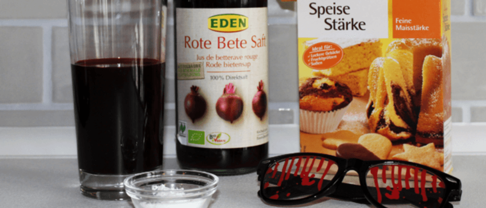 Kunstblut selber machen Teaser