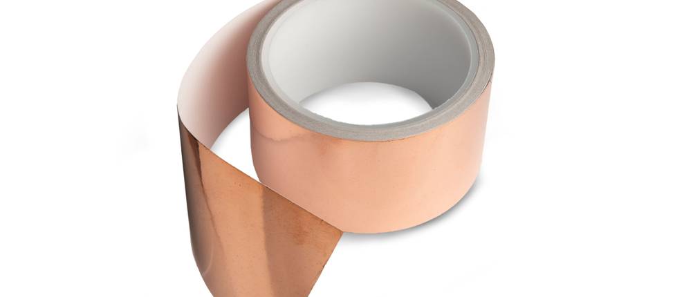 Kupferband-Test: Rolle Kupferband