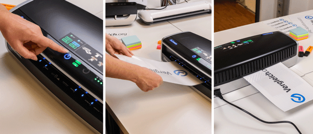 Faminiergerät Fellowes im Test im Büro