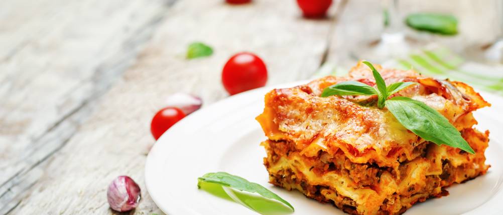 Lasagneplatten-Test