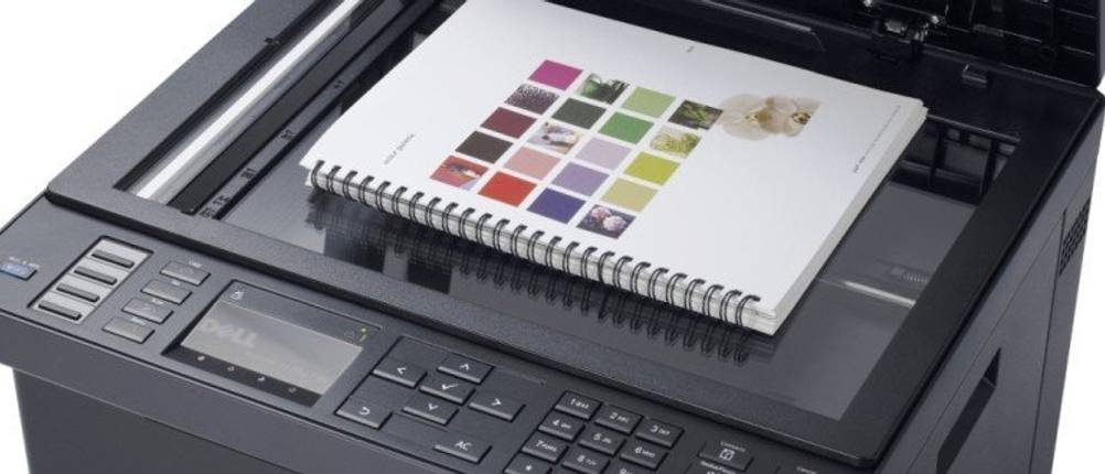 Laserdrucker mit Scanner Test