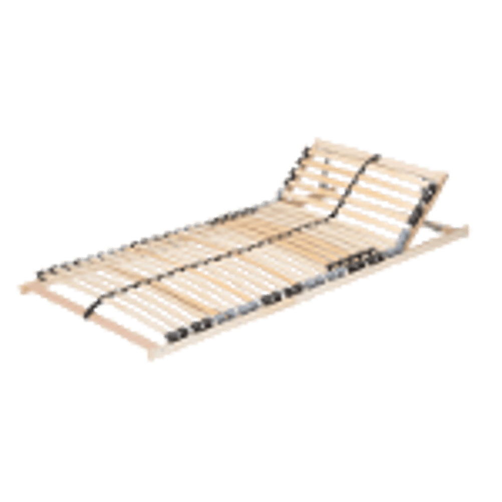 Ein 80x200 cm Lattenrost mit verstellbarem Gestell