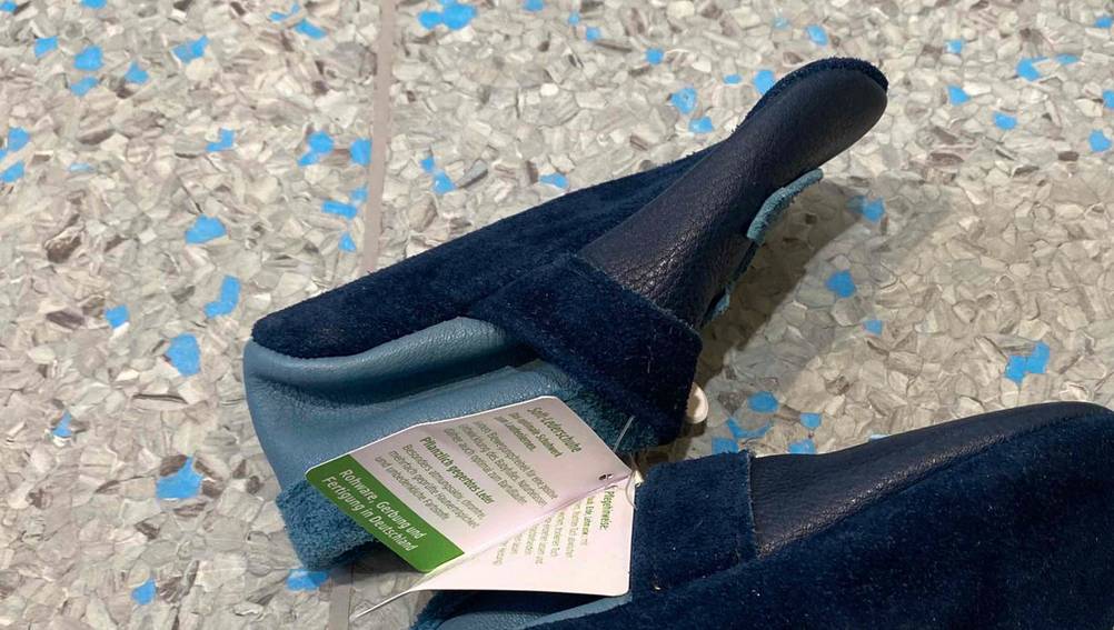 weiches Material bei dm-Alana-Lauflernschuhen