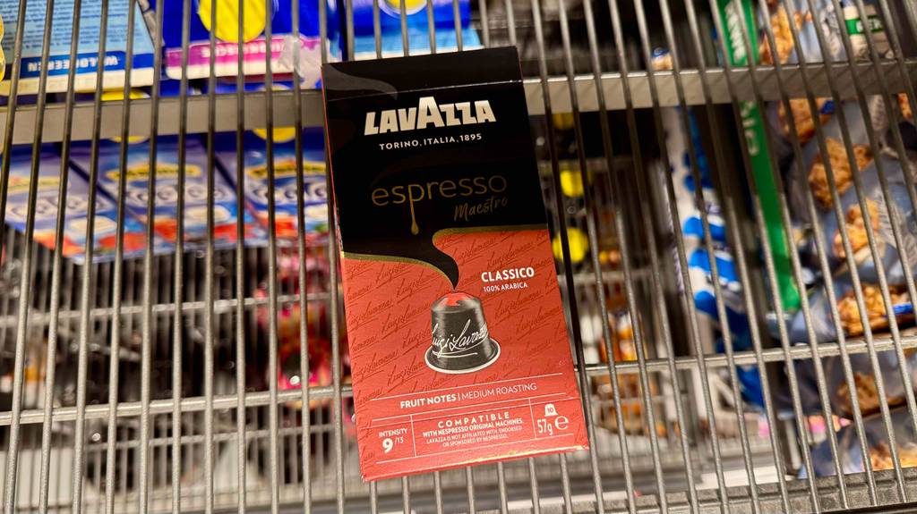 Auf der Verpackung von getesteten Lavazza-Kapseln stehen Infos zur Inhaltsmenge.