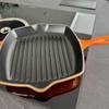 Le-Creuset-Grillpfanne Signature auf dem Herd