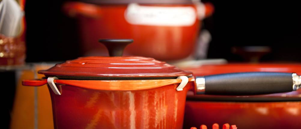 Le Creuset Outlet: Topf-Sets sind beliebt
