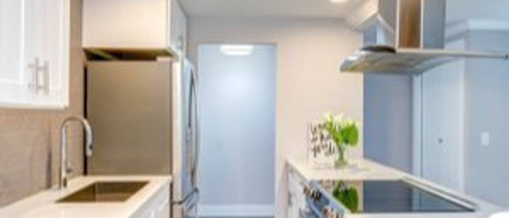 kueche mit led-einbaustrahlern