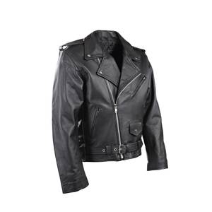 eine Motorradjacke aus Leder