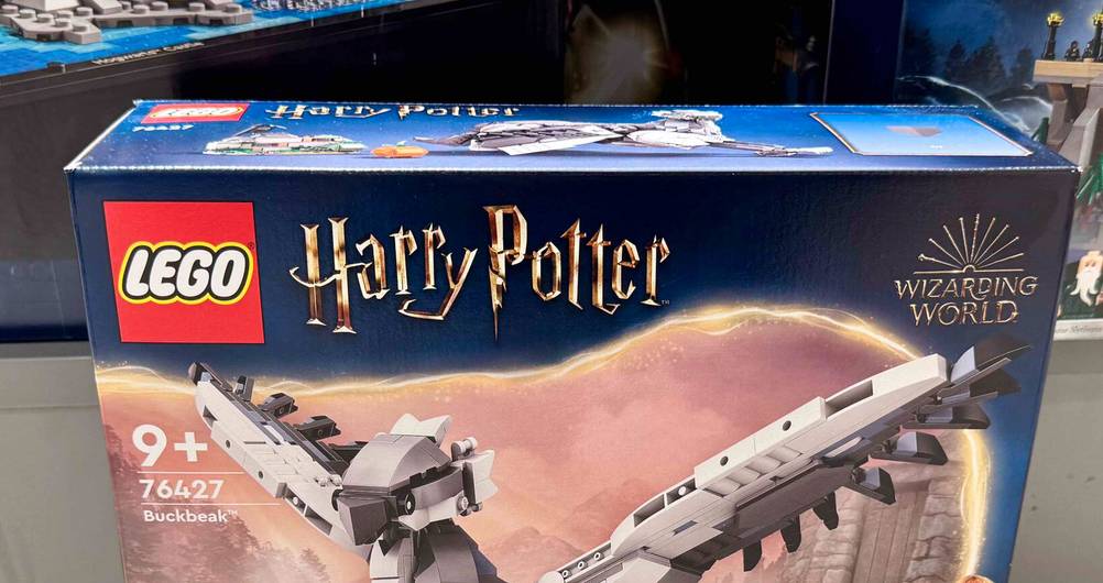 LEGO Harry Potter getestet: Nahaufnahme der Verpackung mit Logo und Artikelbezeichnung.