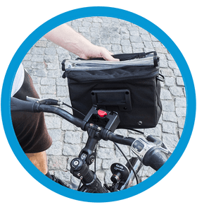 lenkertasche einhaengen