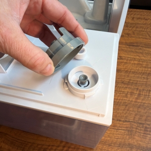 Eine Federmechanismus am Levoit LV600S