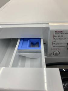 Waschmaschine im Test: Das Waschmittelfach sollte leicht zugänglich sein.