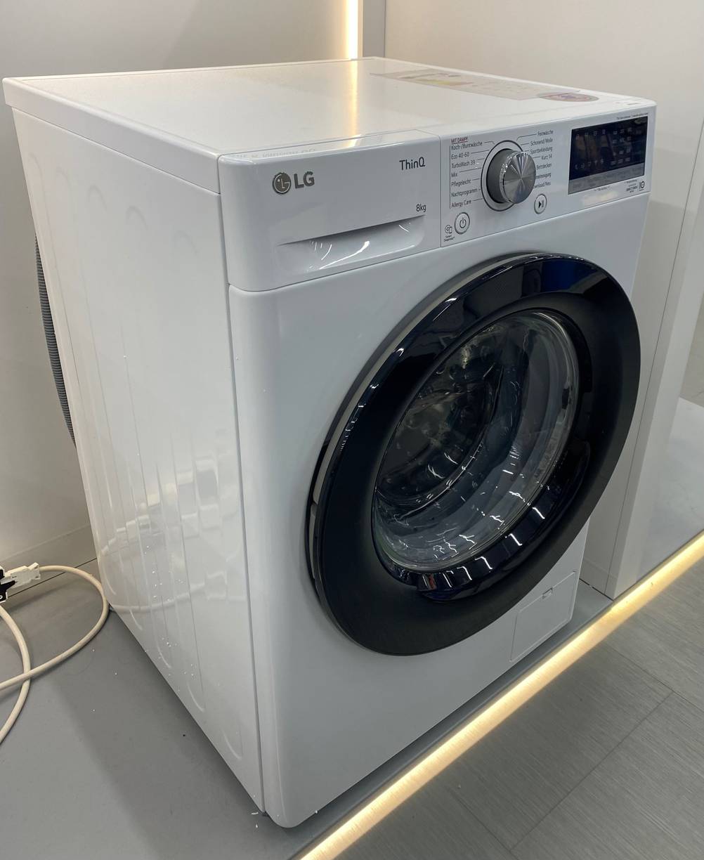 Eine LG Waschmaschine gehört häufig zu den Modelle in einem Waschmaschinen-Test.