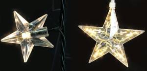 Lichterkette-Test: eine Stern-Lichterkette.