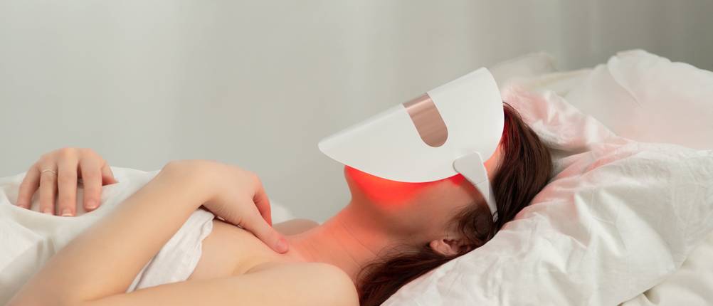 lichttherapie maske test