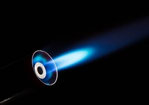 Lötlampe Flamme