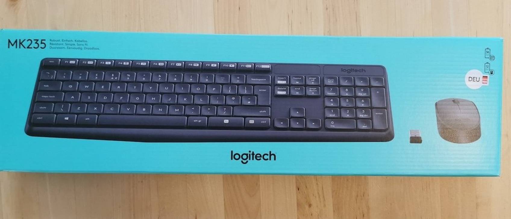 kabellose maus und tastatur test
