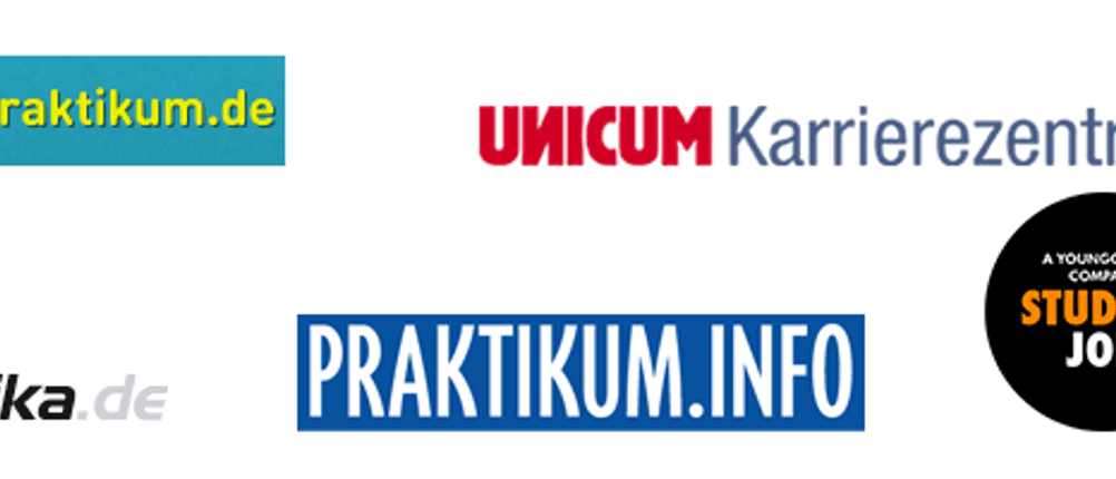 Praktikumsbörsen im Internet