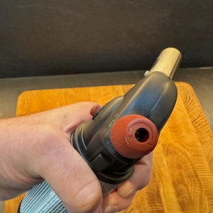 Die Oberseite des Lurch-10890-Butangasbrenner