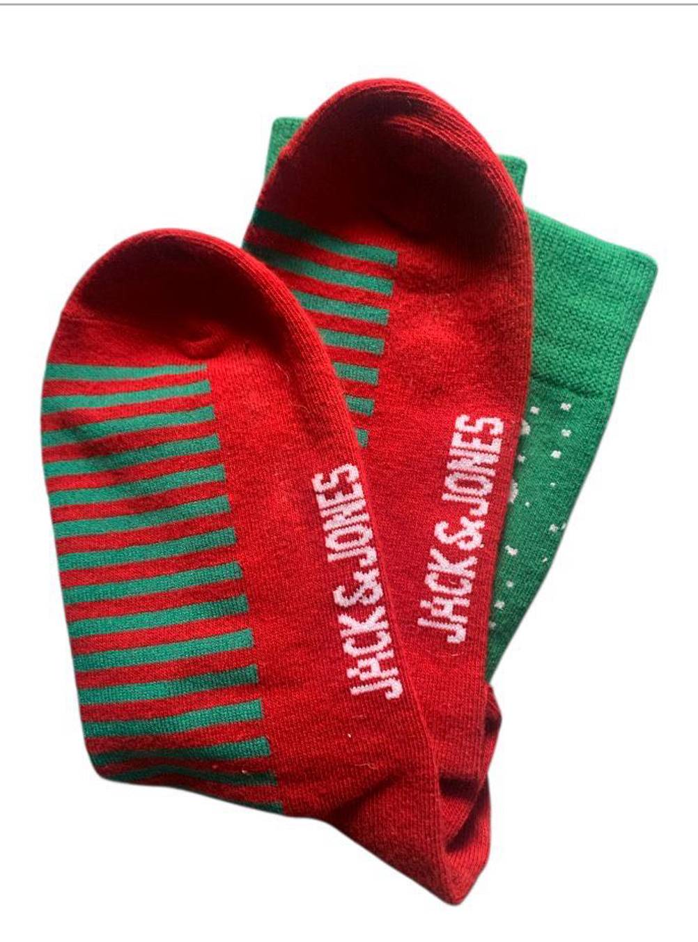 Lustige Socken getestet: Nahaufnahme der Sohlen.