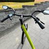 Die montierten M-Wave-SPY-Space-Fahrradspiegel in schwarz von vorne
