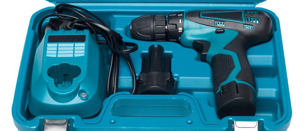 Koffer mit Makita Akku-Schlagobhrschrauber 10,8 Volt