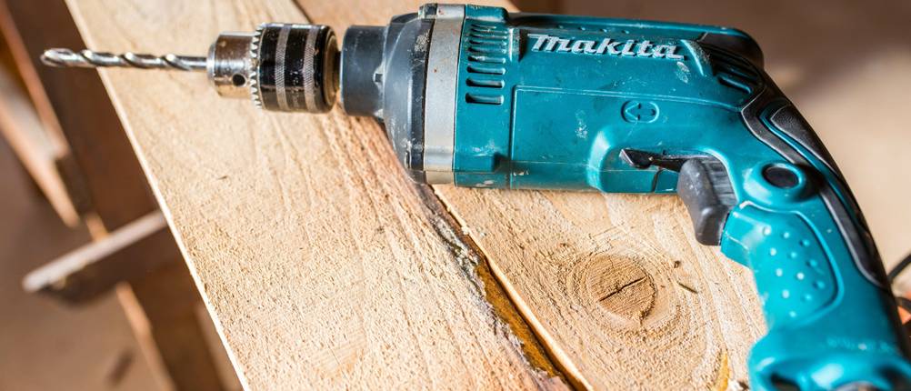 Makita-Bohrmaschine-Test