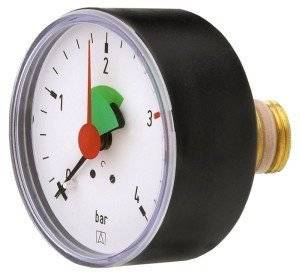 Manometer Sandfilteranlage