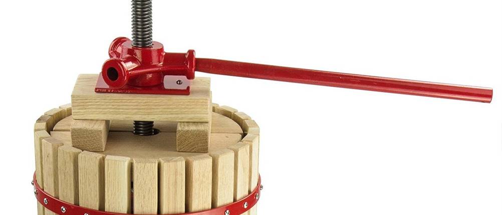 Obstpresse Funktionsweise